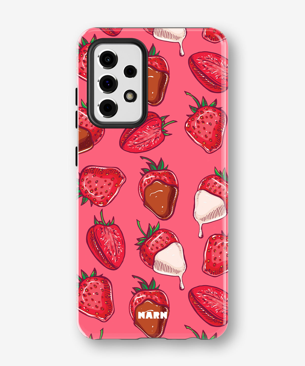 Samsung Galaxy A33 5G Tough Case – Strawberry Chocolate - View 1