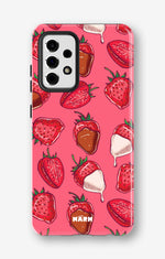Samsung Galaxy A33 5G Tough Case – Strawberry Chocolate - View 1