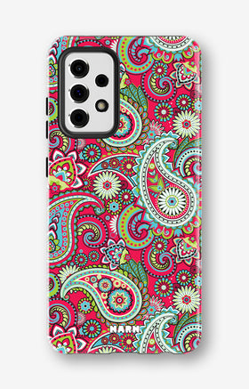 Samsung Galaxy A33 5G Tough Case – Paisley Paradise - View 1