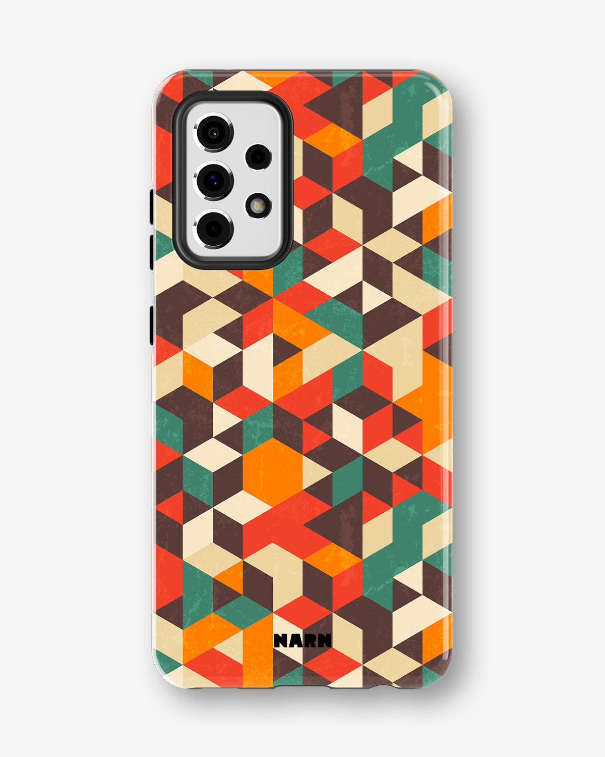 Samsung Galaxy A33 5G Tough Case – Retro Geometric - View 1