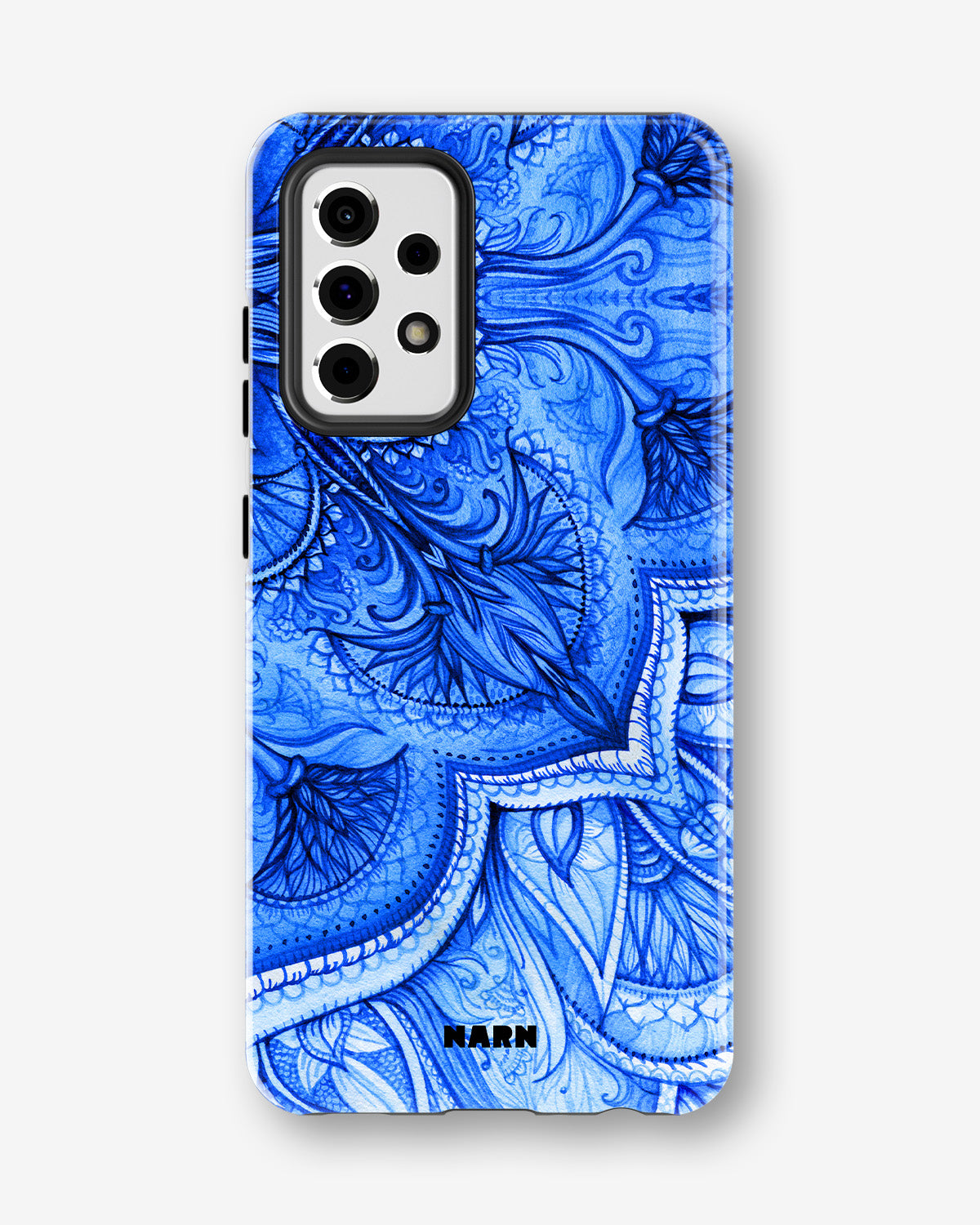 Samsung Galaxy A33 5G Tough Case – Blue Vintage - View 1