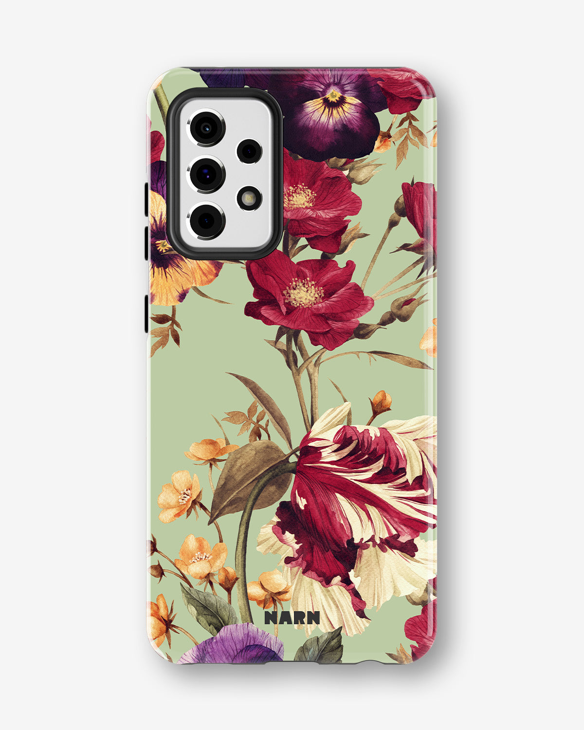 Samsung Galaxy A33 5G Tough Case – Pansy Pansy - View 1