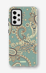 Samsung Galaxy A33 5G Tough Case – Paisley Green - View 1