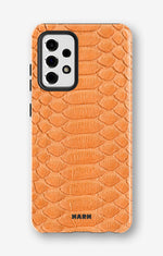 Samsung Galaxy A33 5G Tough Case – Orange Snake - View 1