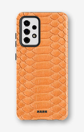 Samsung Galaxy A33 5G Tough Case – Orange Snake - View 1