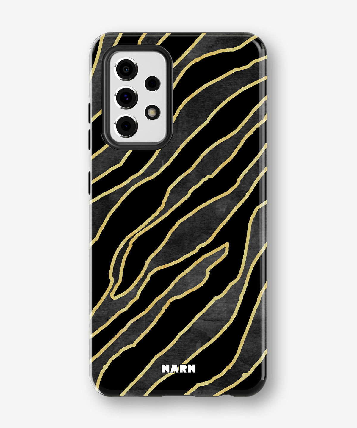 Samsung Galaxy A33 5G Tough Case – Golden Zebra - View 1