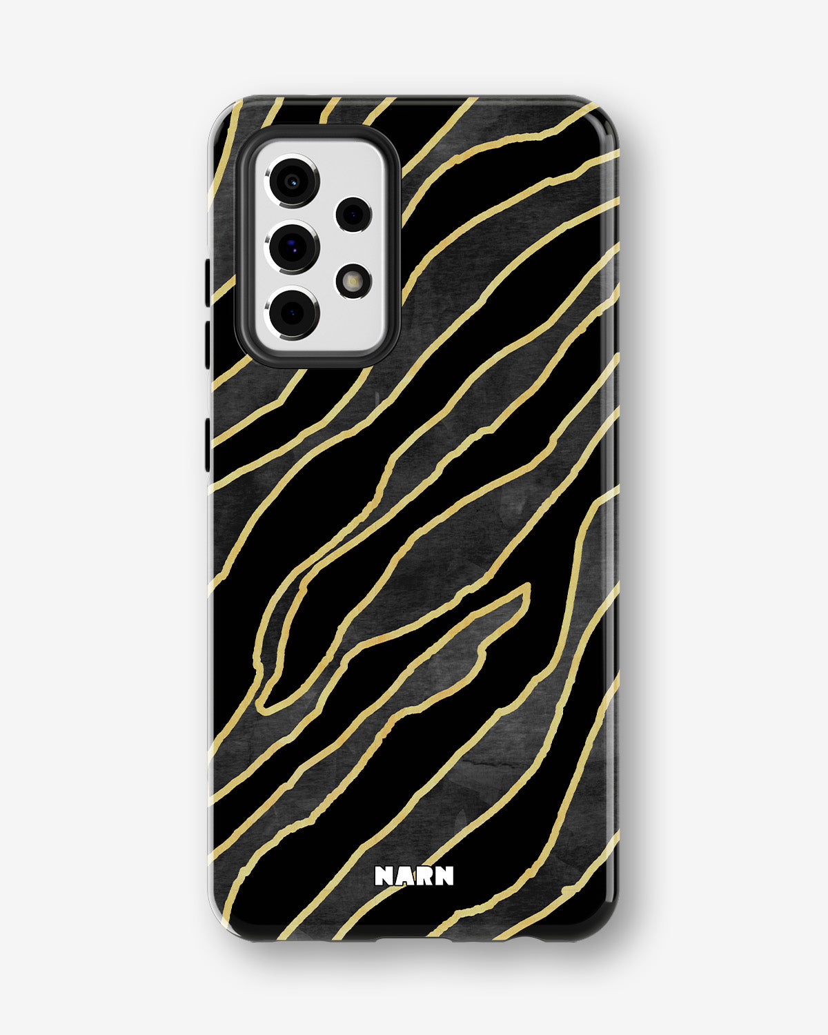 Samsung Galaxy A33 5G Tough Case – Golden Zebra - View 1