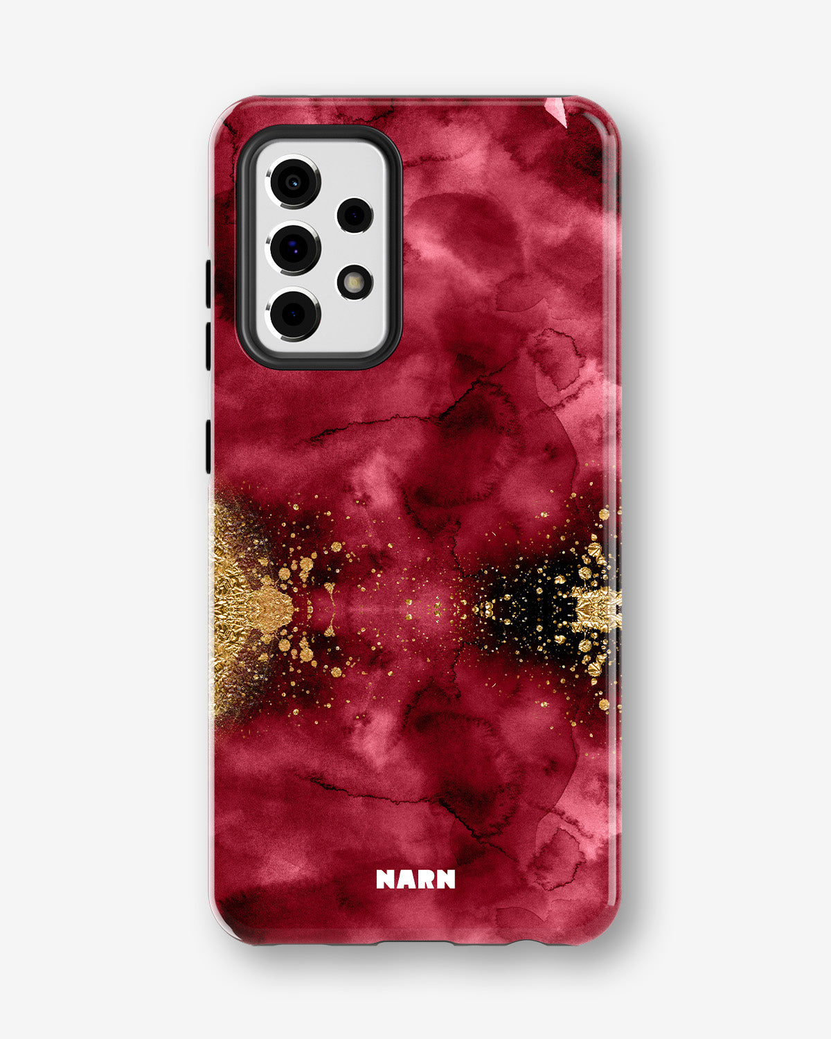 Samsung Galaxy A33 5G Tough Case – Burgendy Shimmer - View 1