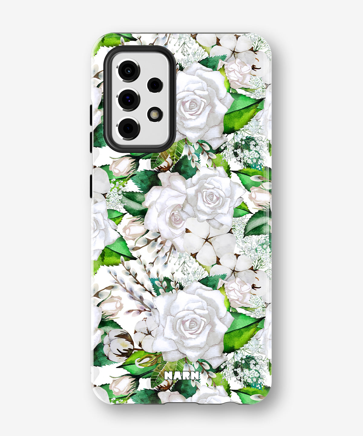 Samsung Galaxy A33 5G Tough Case – White Bloom - View 1