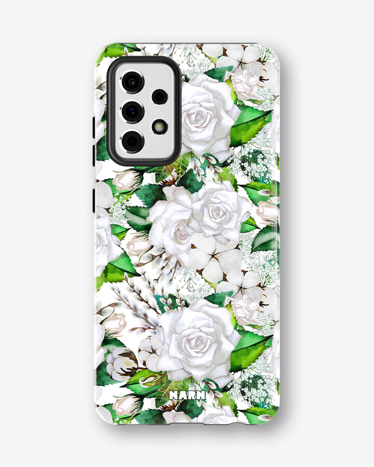 Samsung Galaxy A33 5G Tough Case – White Bloom - View 1