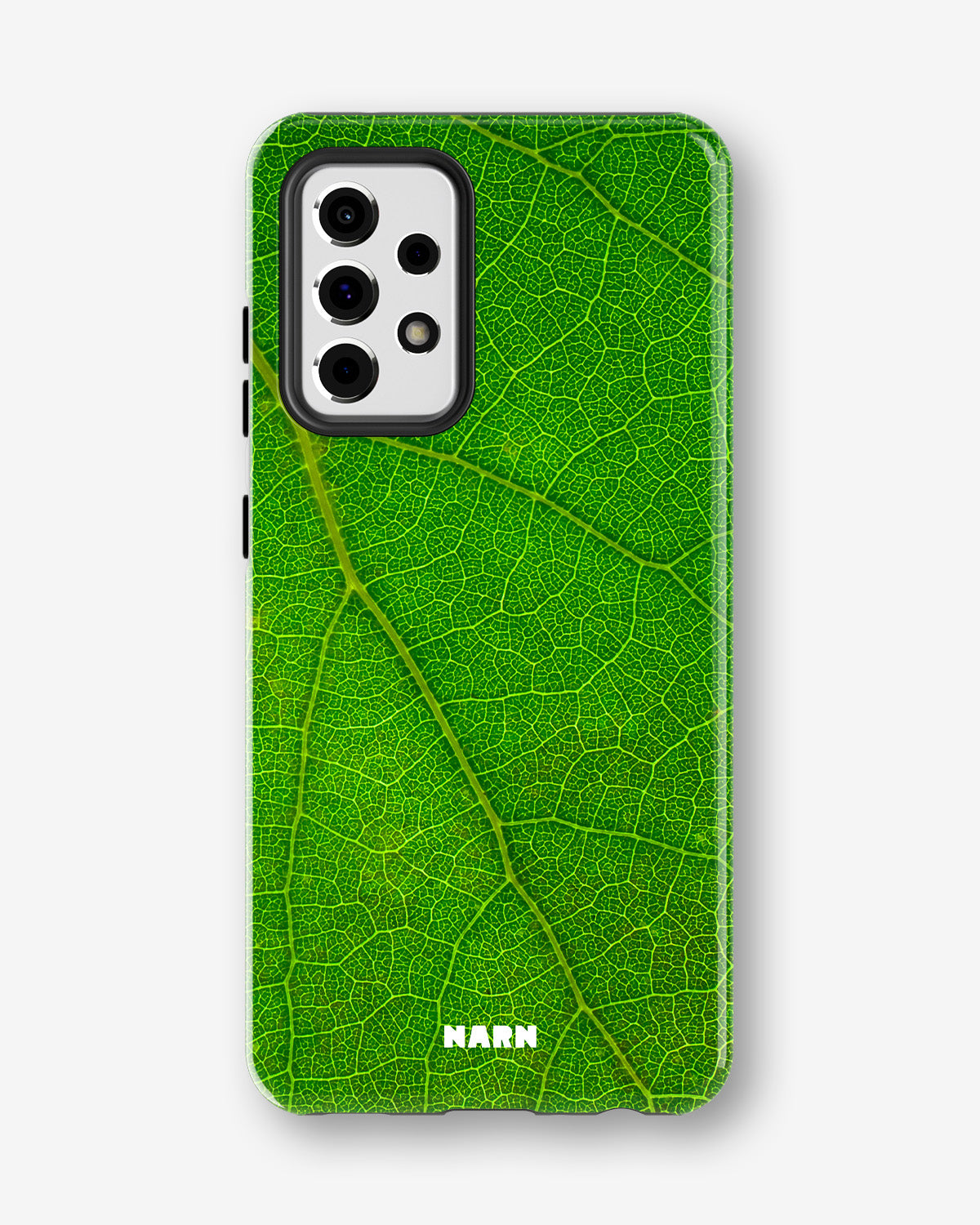 Samsung Galaxy A33 5G Tough Case – Green Leafy - View 1