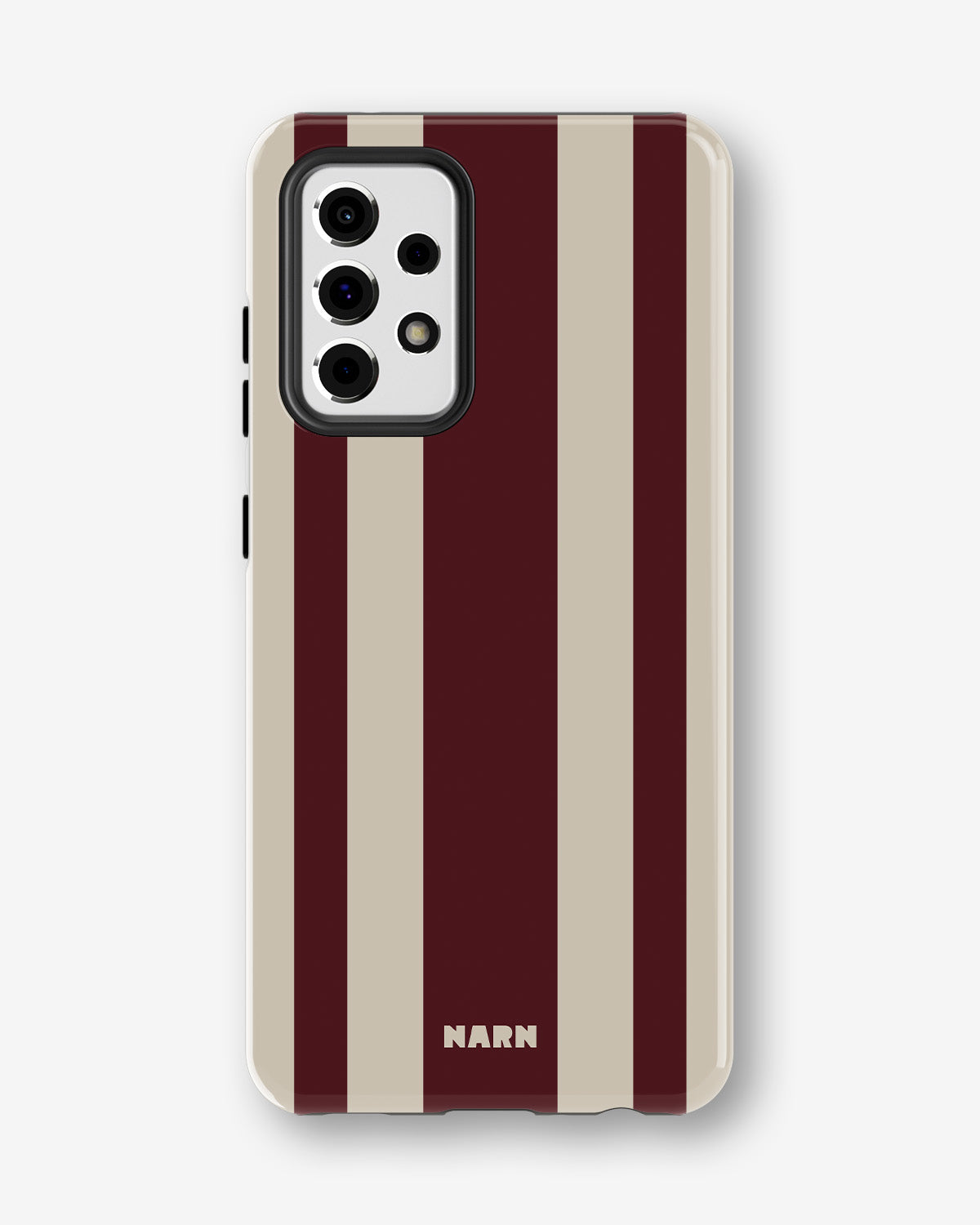 Samsung Galaxy A33 5G Tough Case – Bordeaux Stripe - View 1