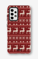 Samsung Galaxy A33 5G Tough Case – Reindeer Knit - View 1