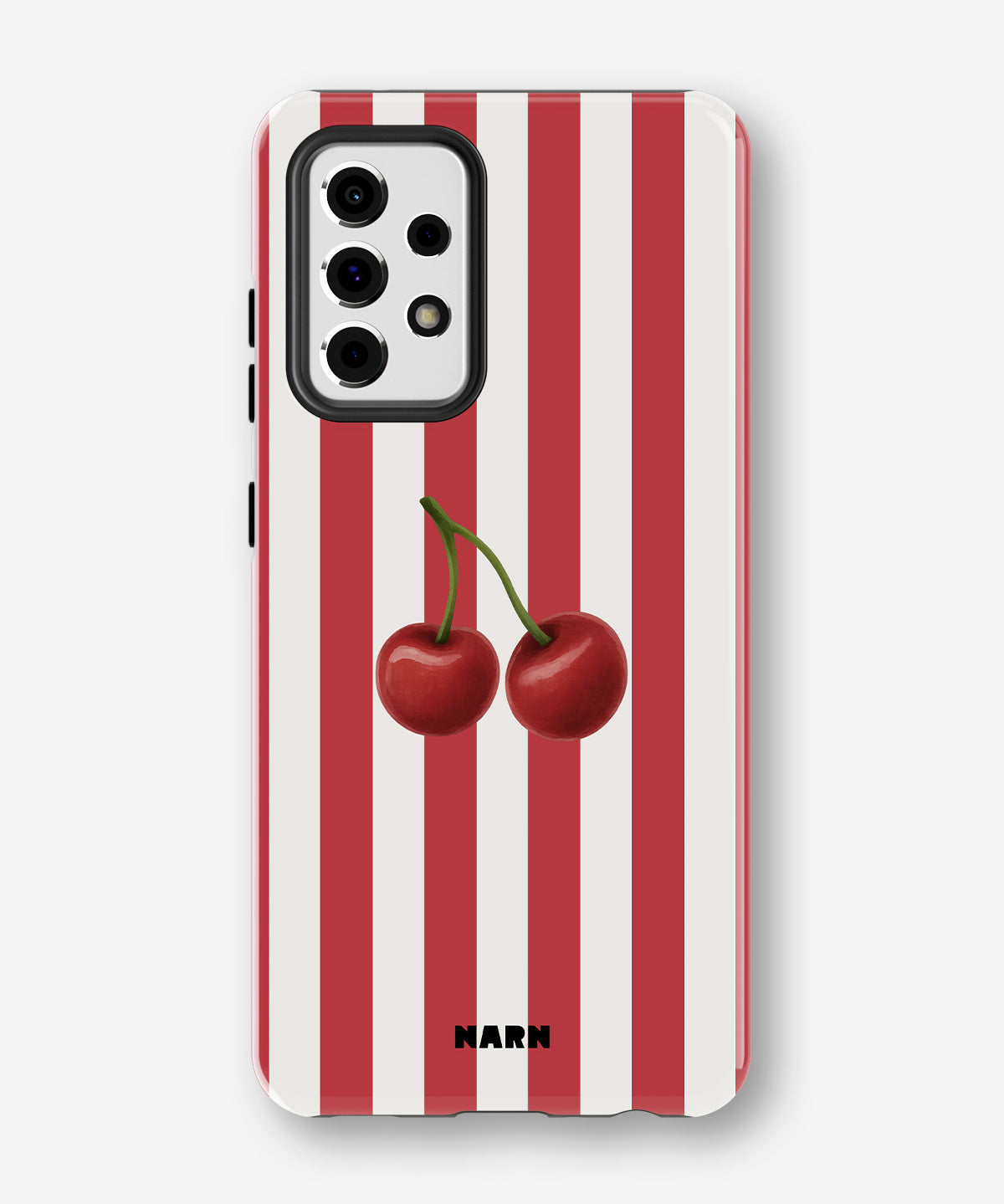 Samsung Galaxy A33 5G Tough Case – Cherry Stripes - View 1