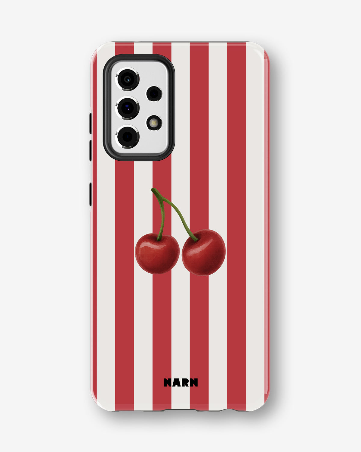 Samsung Galaxy A33 5G Tough Case – Cherry Stripes - View 1