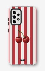 Samsung Galaxy A33 5G Tough Case – Cherry Stripes - View 1