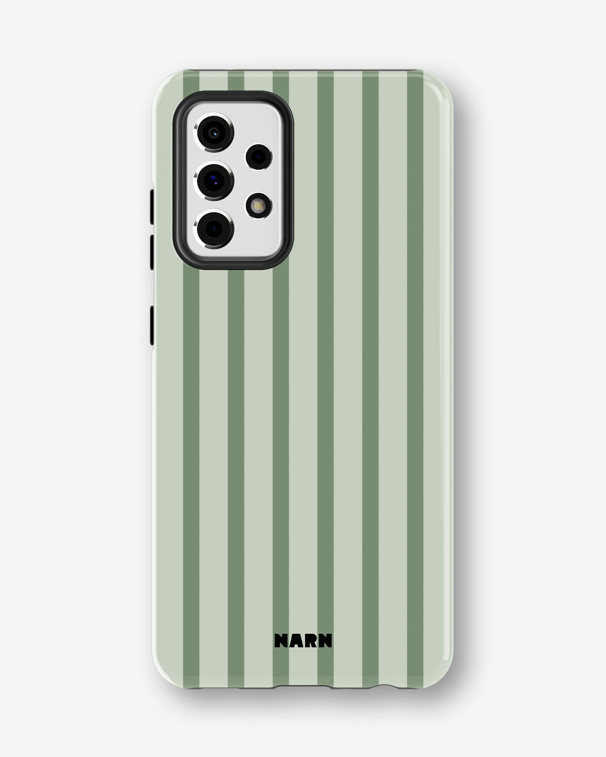 Samsung Galaxy A33 5G Tough Case – Sage Stripes - View 1