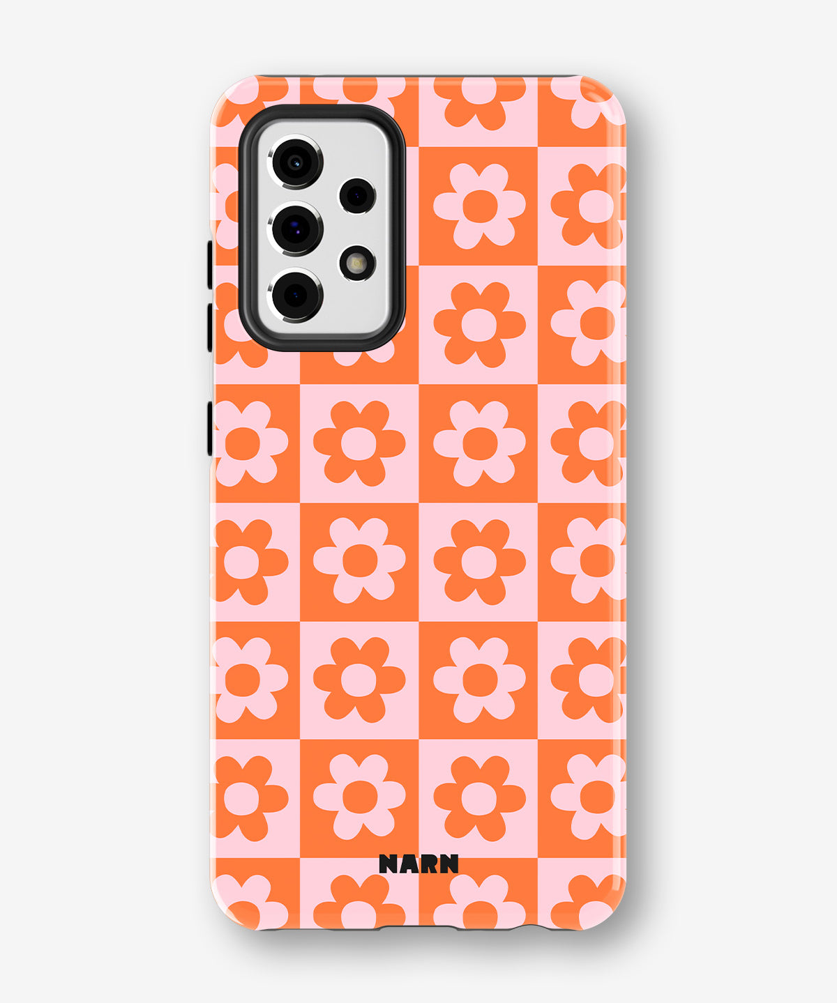 Samsung Galaxy A33 5G Tough Case – Peach Petals - View 1