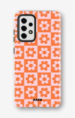 Samsung Galaxy A33 5G Tough Case – Peach Petals - View 1