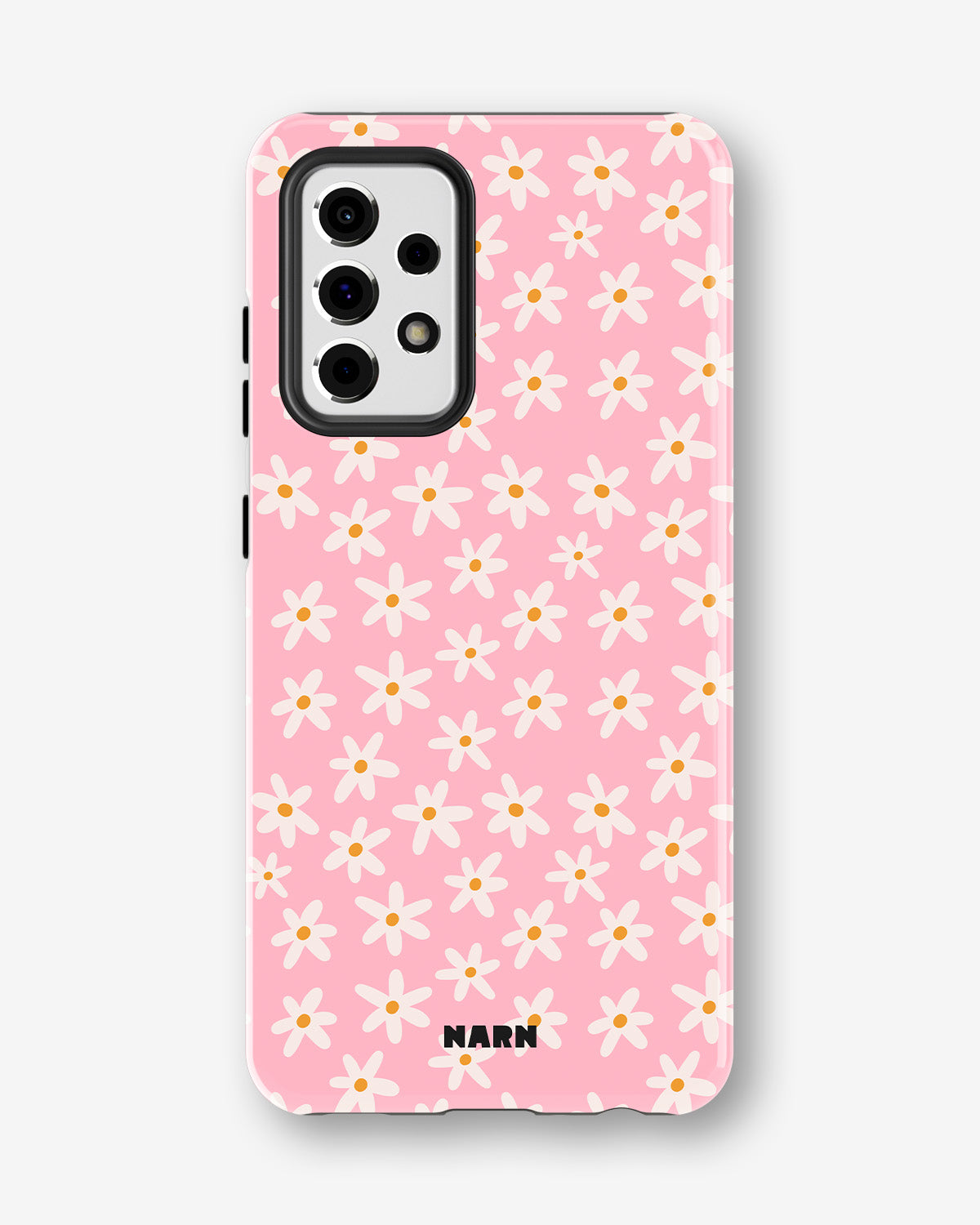 Samsung Galaxy A33 5G Tough Case – Pink Daisy - View 1
