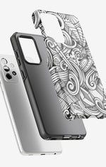Samsung Galaxy A33 5G Tough Case – Japanese Pattern - View 2