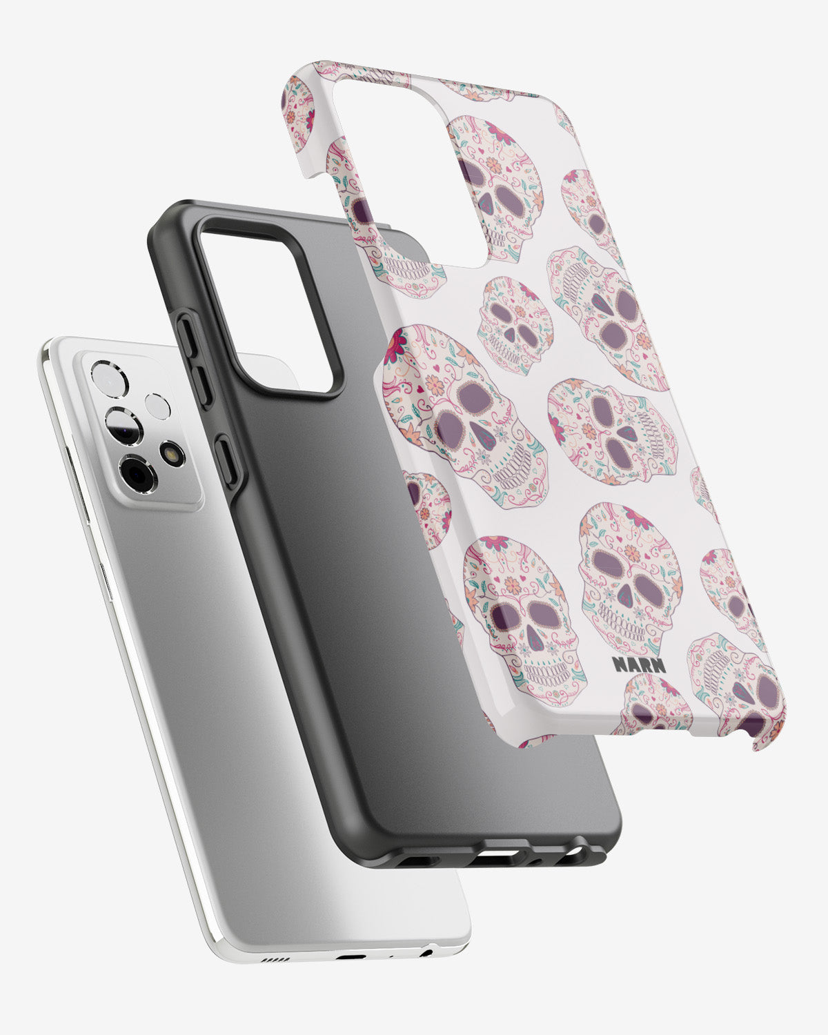 Samsung Galaxy A33 5G Tough Case – Calavera Skulls - View 2