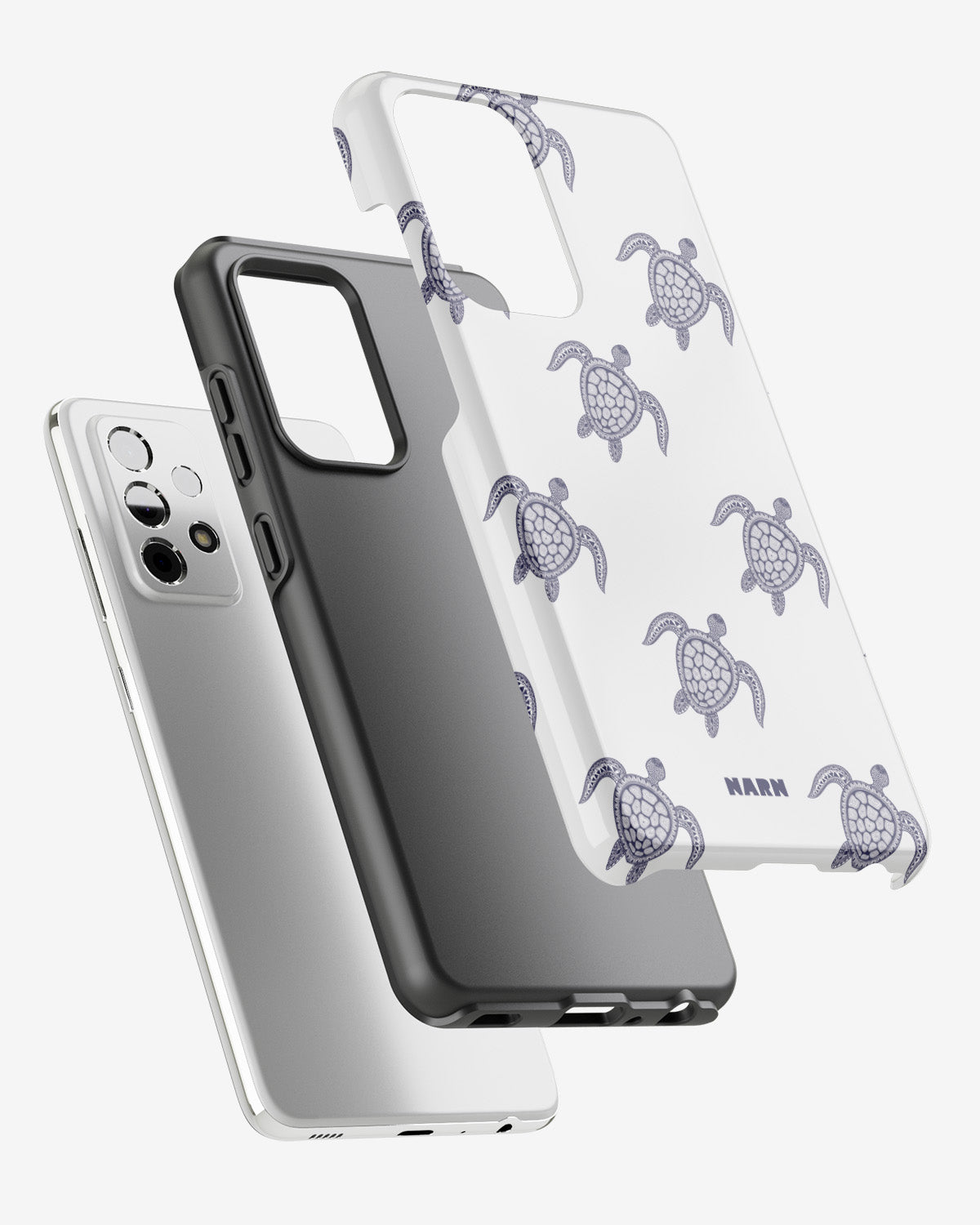 Samsung Galaxy A33 5G Tough Case – Blue Turtles - View 2