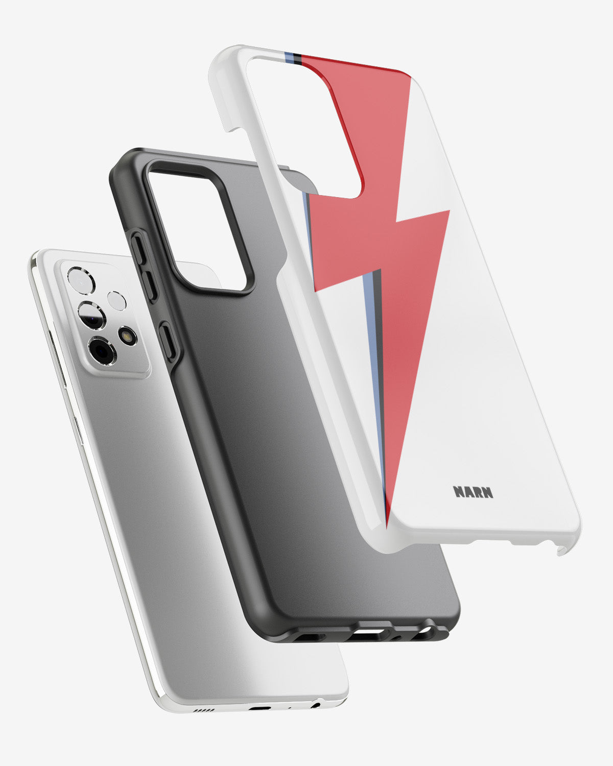 Samsung Galaxy A33 5G Tough Case – White Bowie  - View 2