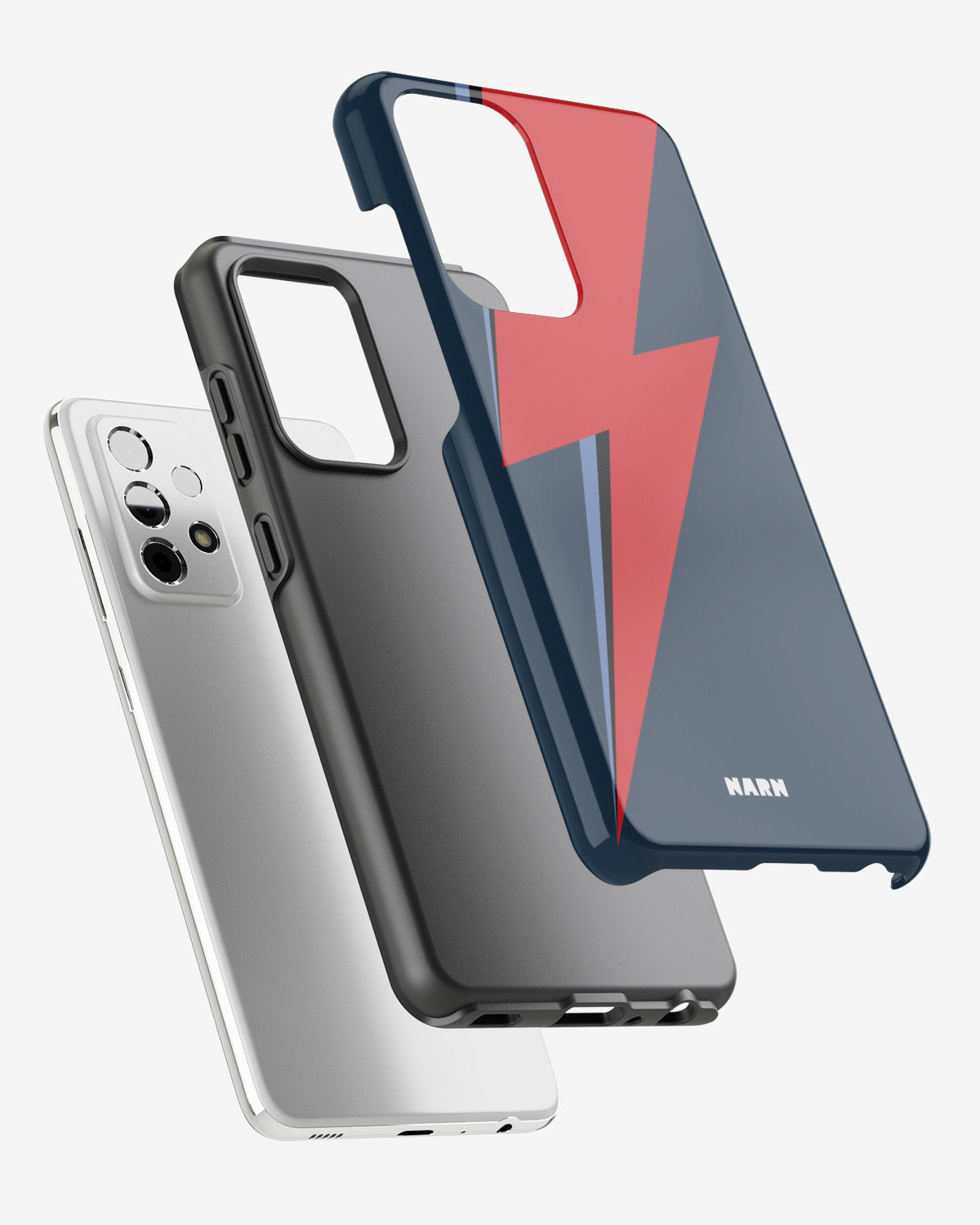 Samsung Galaxy A33 5G Tough Case – Blue Bowie - View 2