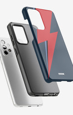 Samsung Galaxy A33 5G Tough Case – Blue Bowie - View 2