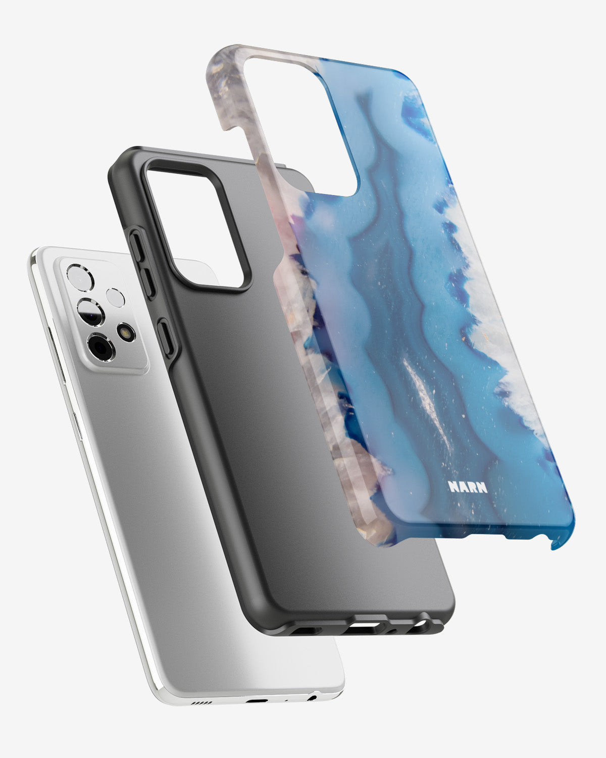 Samsung Galaxy A33 5G Tough Case – Blue Agate - View 2