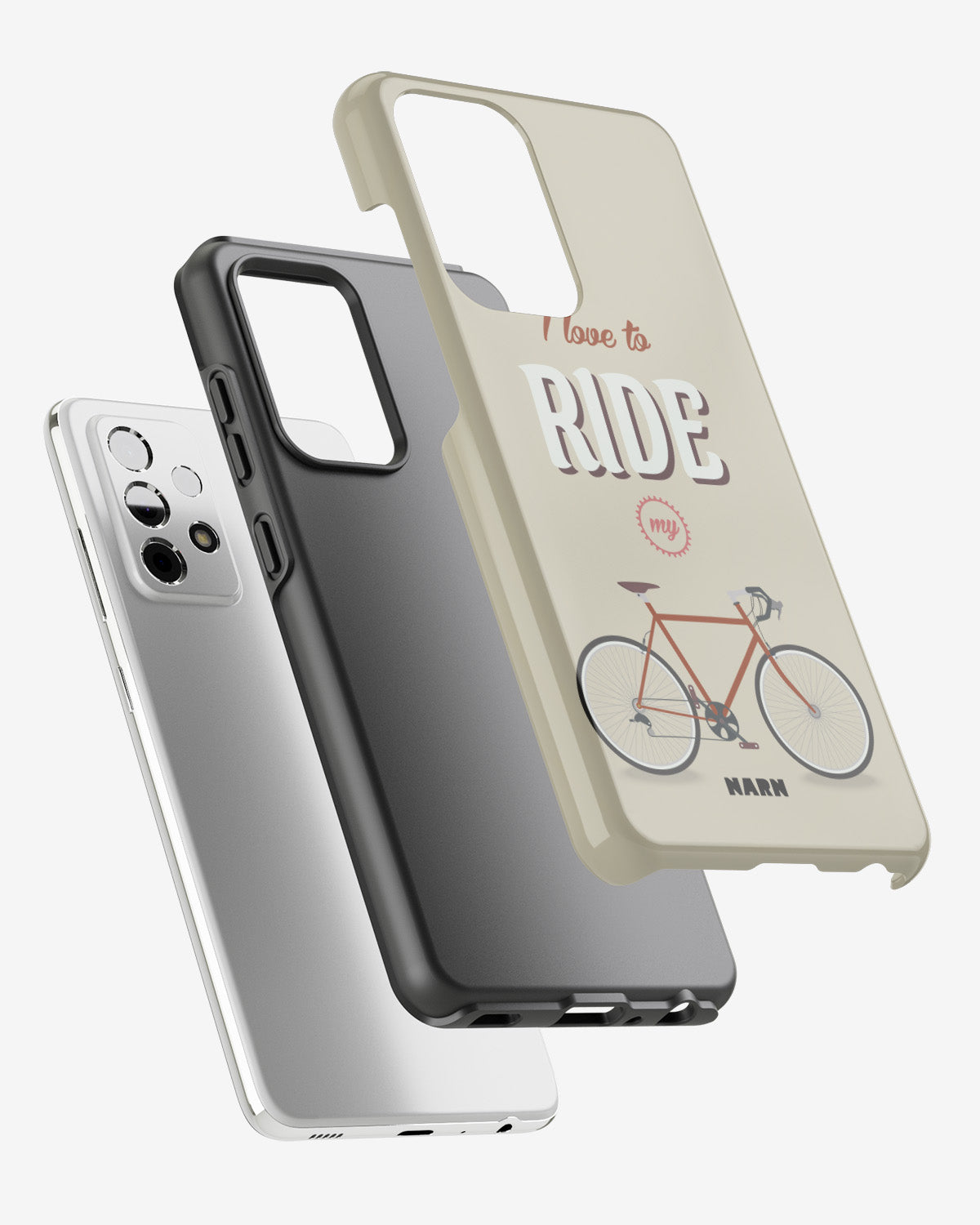 Samsung Galaxy A33 5G Tough Case – Ride My Bicycle - View 2