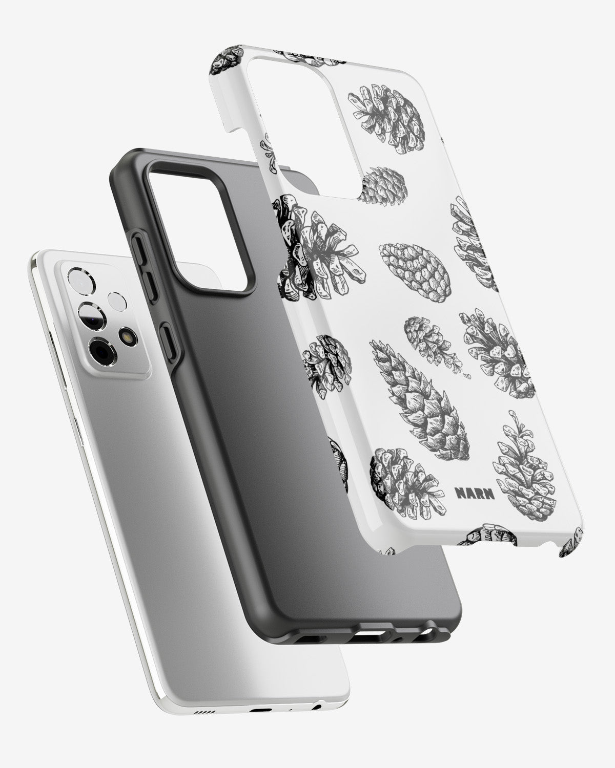 Samsung Galaxy A33 5G Tough Case – Pine Cones - View 2