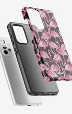 Samsung Galaxy A33 5G Tough Case – Flamingos - View 2