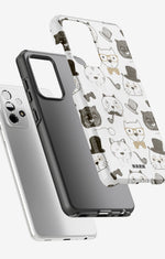 Samsung Galaxy A33 5G Tough Case – Cartoon Cats - View 2