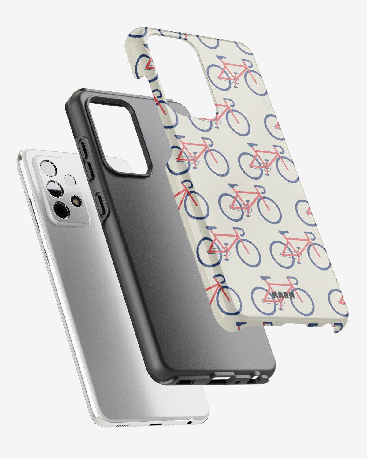 Samsung Galaxy A33 5G Tough Case – Vintage Bicycle - View 2
