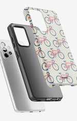 Samsung Galaxy A33 5G Tough Case – Vintage Bicycle - View 2