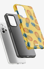 Samsung Galaxy A33 5G Tough Case – Sunny Pineapple - View 2