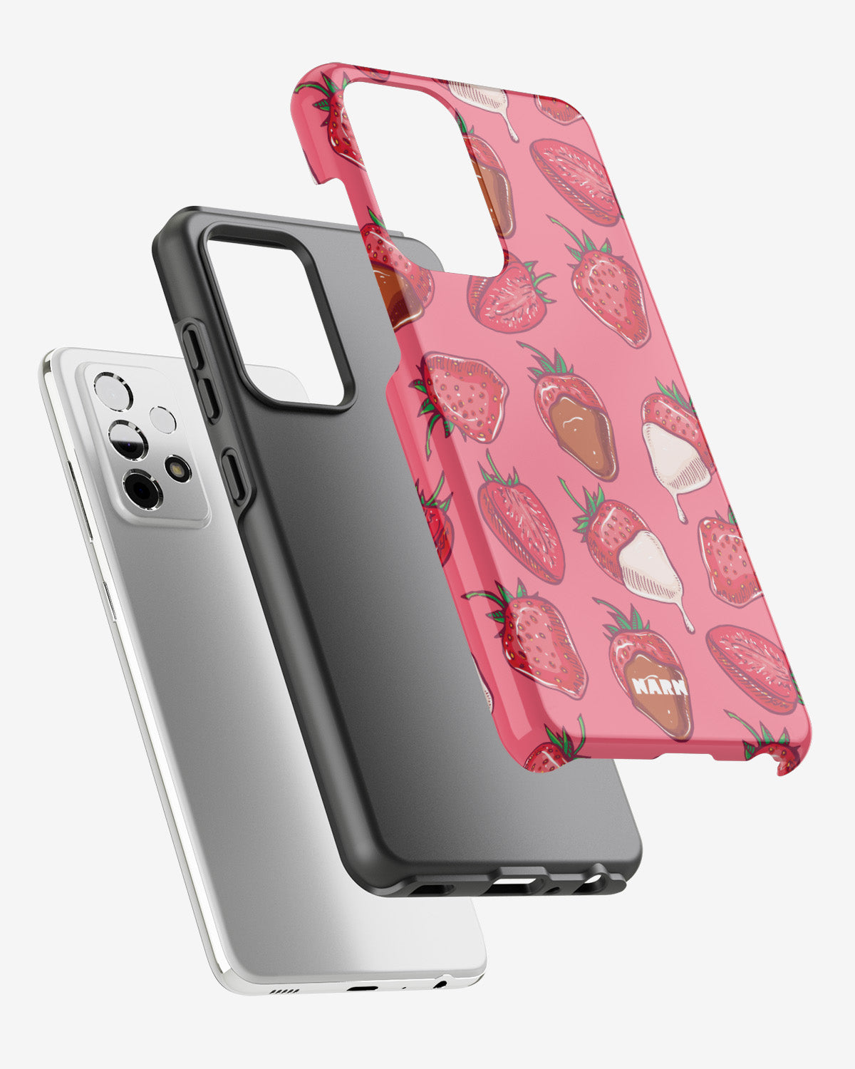 Samsung Galaxy A33 5G Tough Case – Strawberry Chocolate - View 2