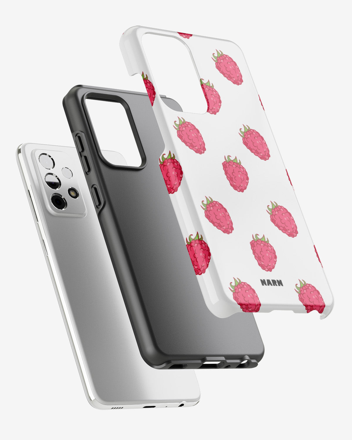 Samsung Galaxy A33 5G Tough Case – Raspberry Bliss - View 2