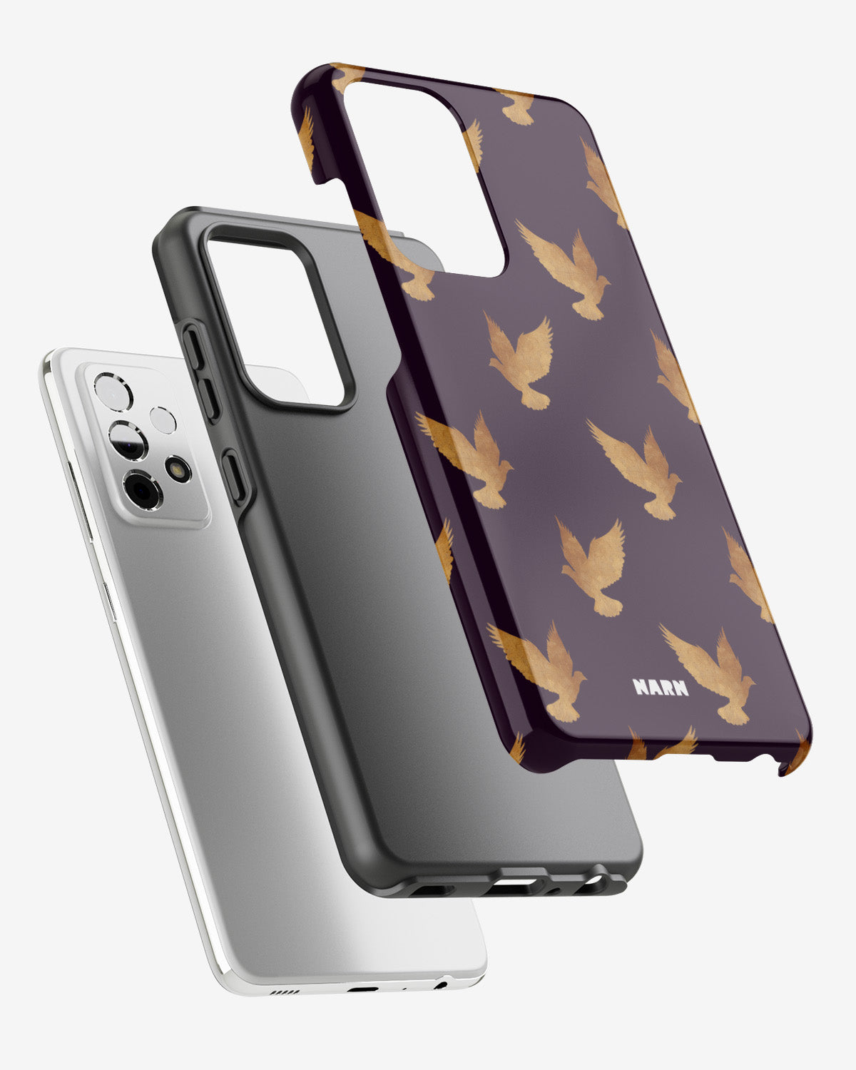 Samsung Galaxy A33 5G Tough Case – Royal Doves - View 2