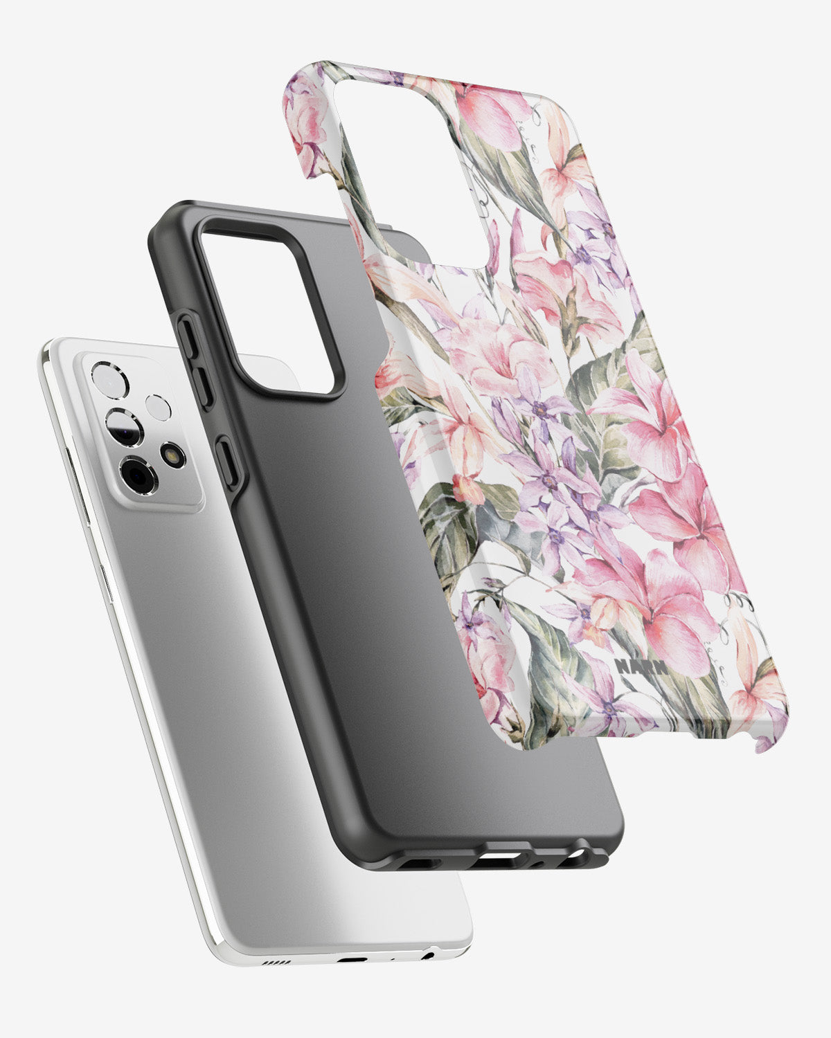 Samsung Galaxy A33 5G Tough Case – Watercolor Flowers - View 2