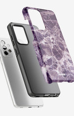 Samsung Galaxy A33 5G Tough Case – Purple Marble - View 2