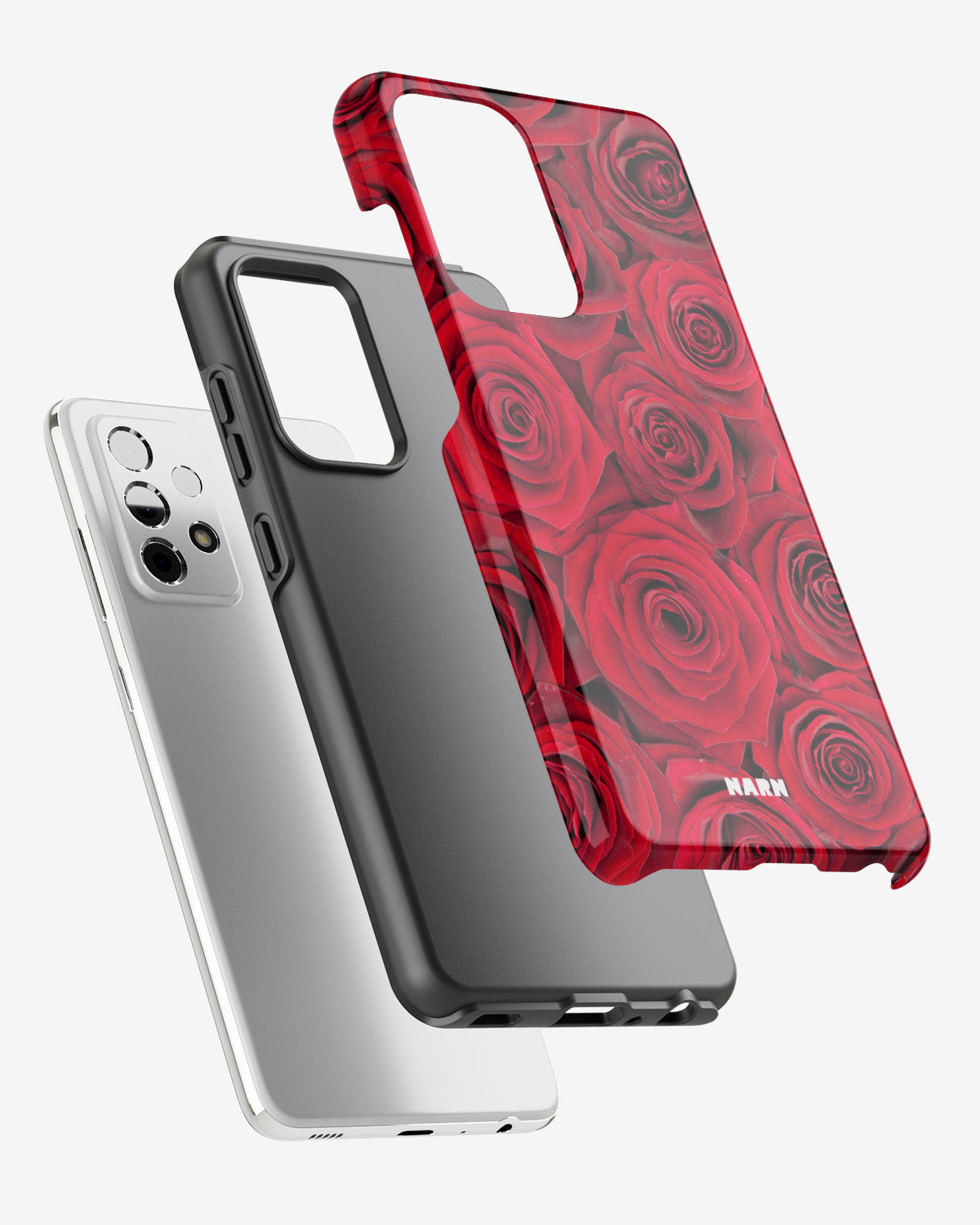 Samsung Galaxy A33 5G Tough Case – Red Roses - View 2