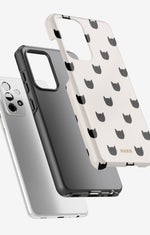 Samsung Galaxy A33 5G Tough Case – Kitty Dots - View 2
