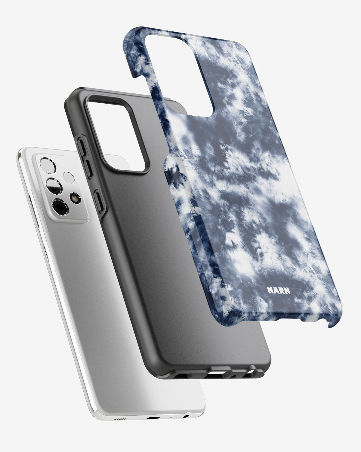 Samsung Galaxy A33 5G Tough Case – Tie Dye Blue - View 2