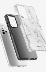 Samsung Galaxy A33 5G Tough Case – Milky Marble - View 2