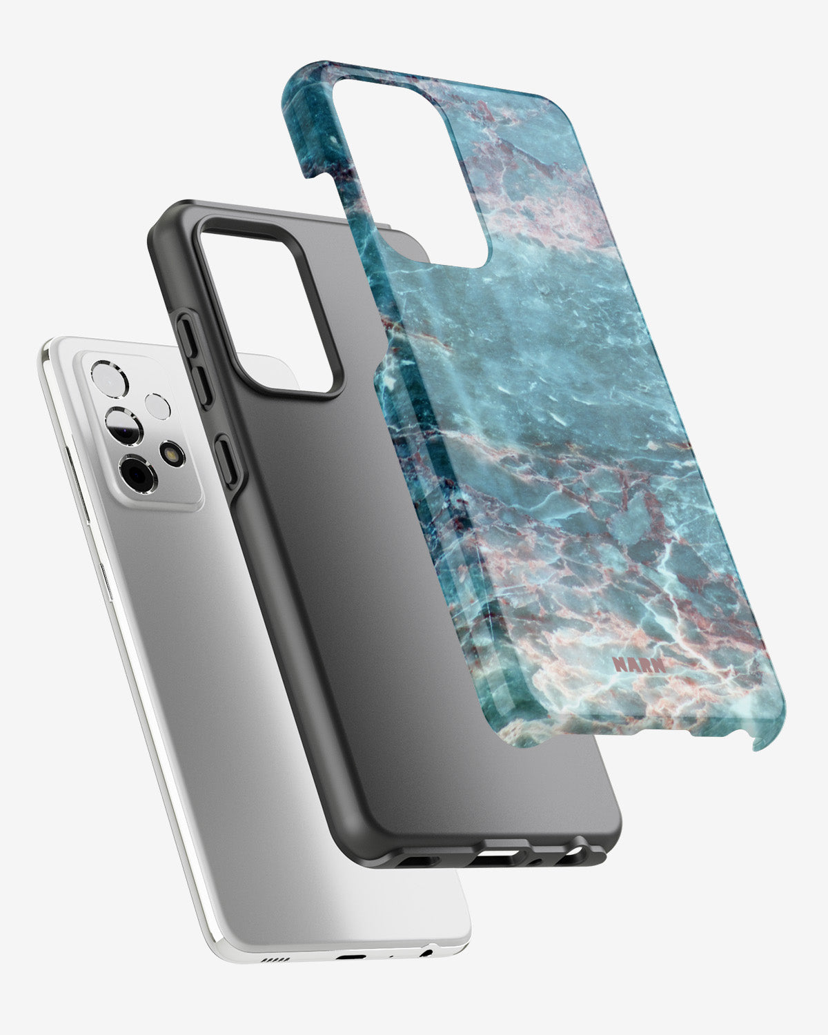 Samsung Galaxy A33 5G Tough Case – Icy Marble - View 2