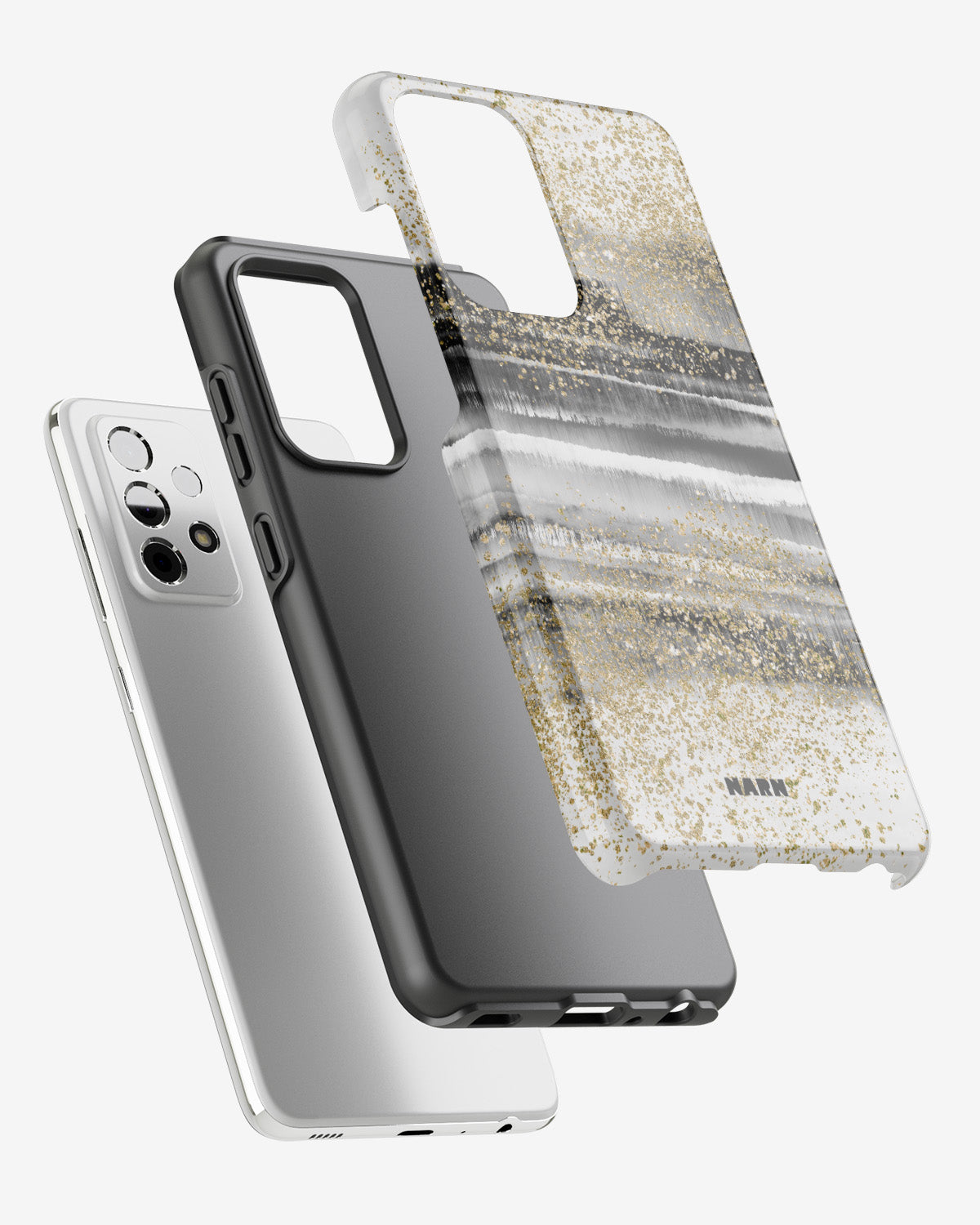 Samsung Galaxy A33 5G Tough Case – Sparkly Tie Dye - View 2
