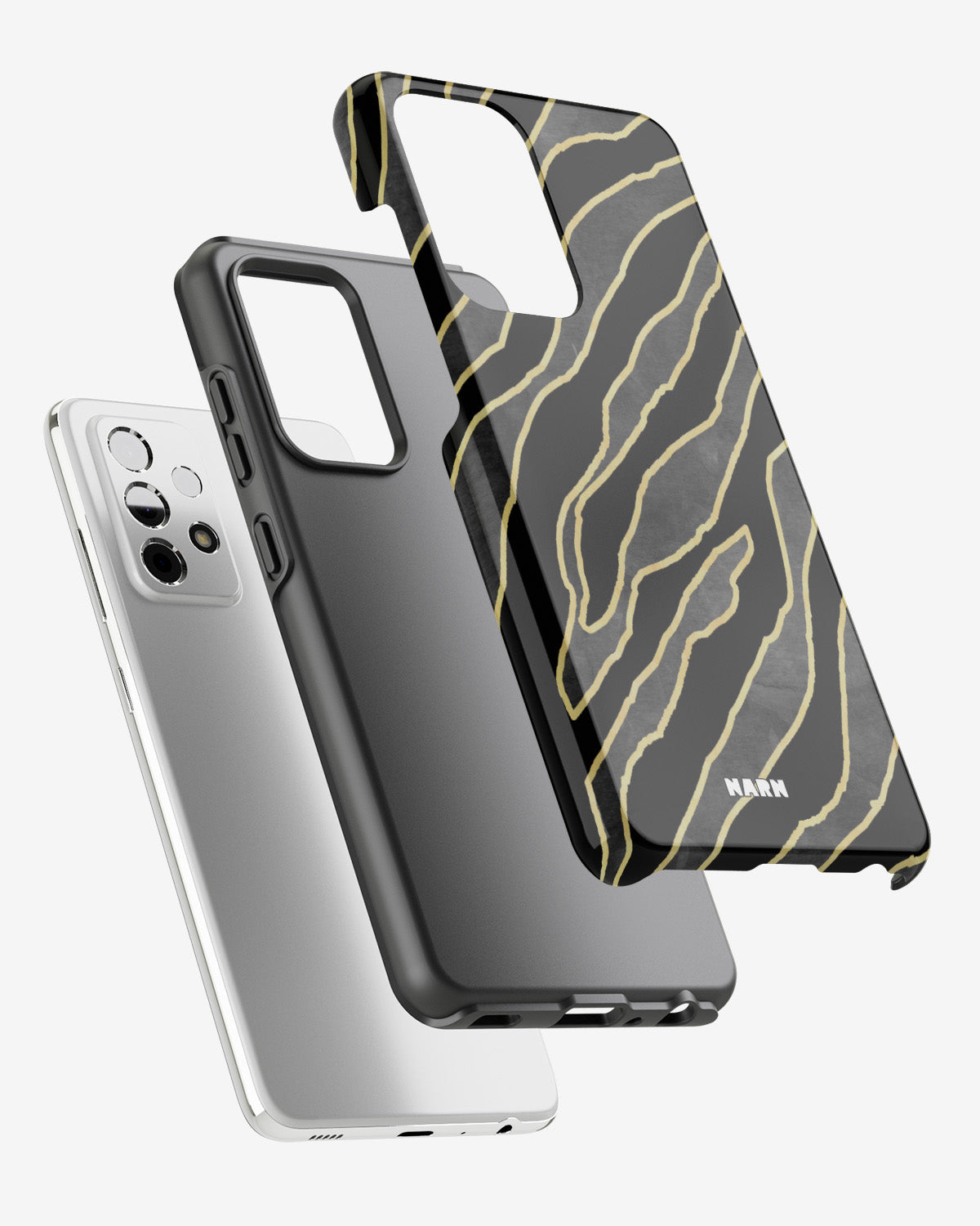 Samsung Galaxy A33 5G Tough Case – Golden Zebra - View 2